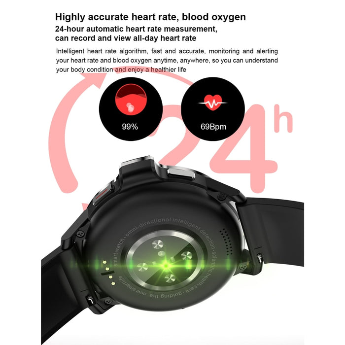 Смарт часовник Vektros VM30 4G Android 9.1 2 x 5MP камери