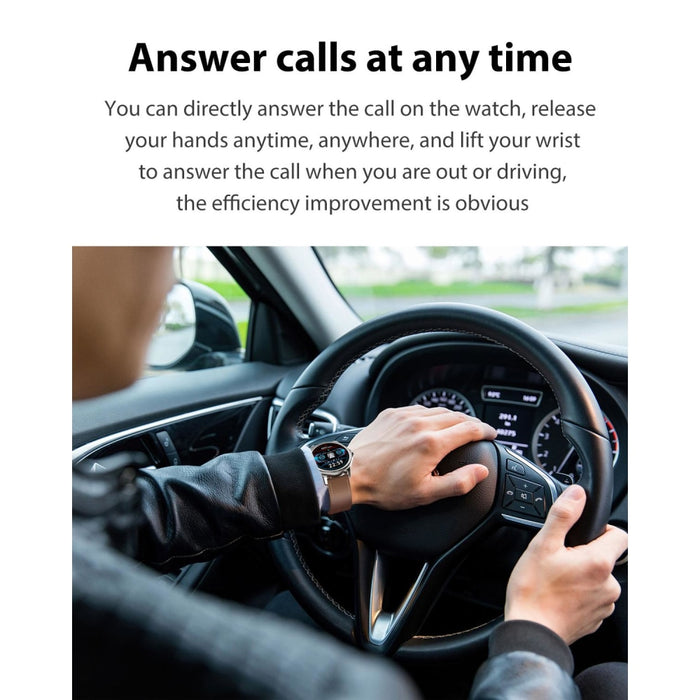 Смарт часовник Vektros VR26 Обаждане през часовника ECG PPG