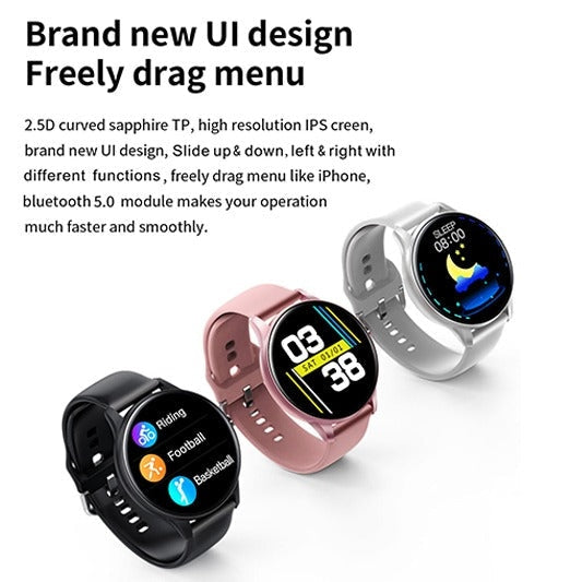 Смарт фитнес часовник Vektros VK21 Пулс Кръвно налягане