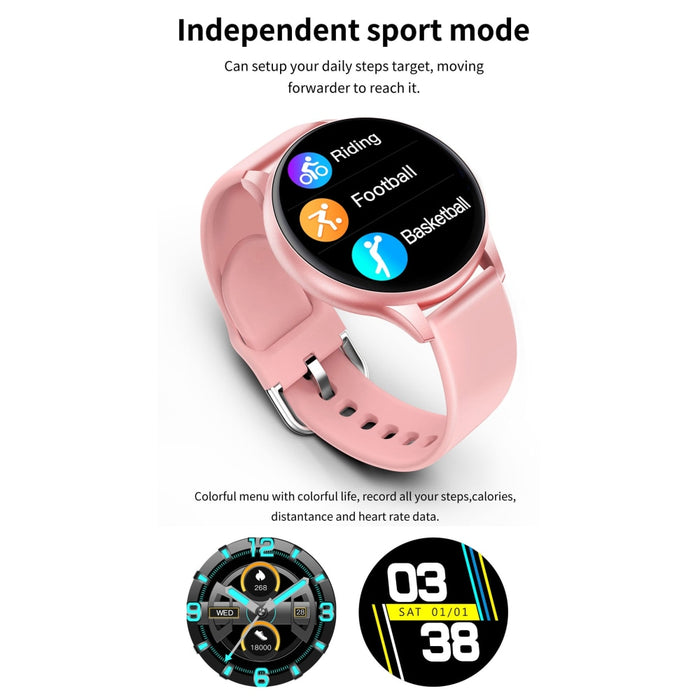 Смарт фитнес часовник Vektros VK21 Пулс Кръвно налягане