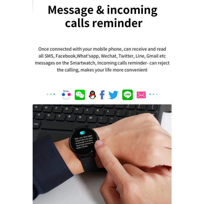 Смарт фитнес часовник Vektros VK21 Пулс Кръвно налягане