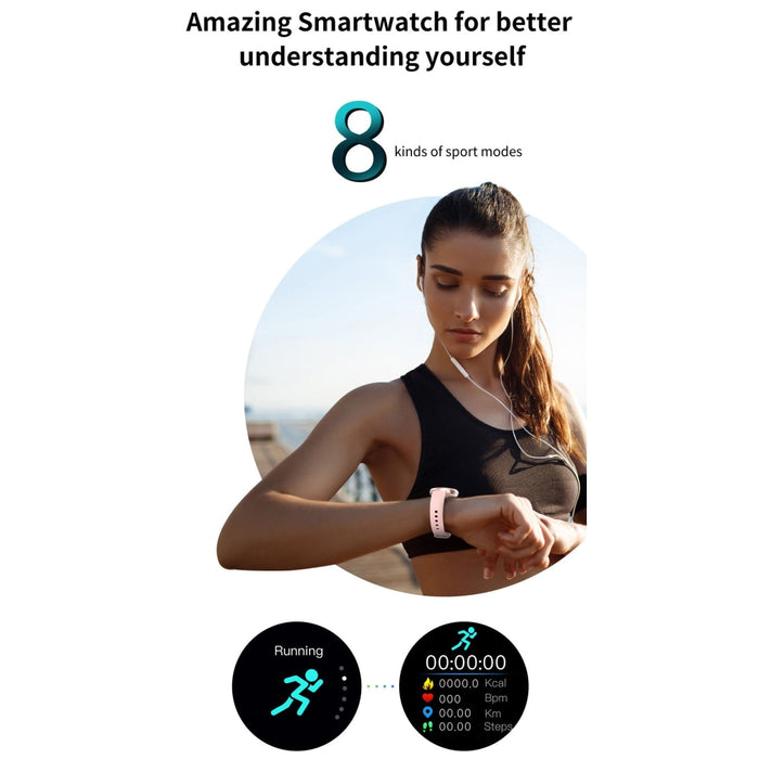 Смарт фитнес часовник Vektros VK21 Пулс Кръвно налягане