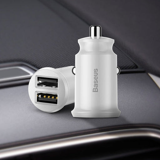 Смарт мини USB зарядно за кола Baseus Quick Charge 4.0+ 5A