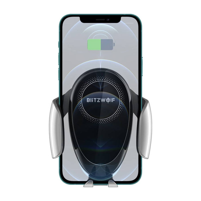 Стойка за кола с Qi индукционно зарядно BlitzWolf BW-CW3 15W