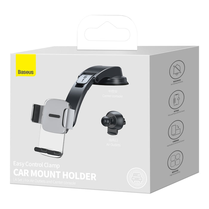 Стойка за телефон за решетка/табло на кола Baseus Easy
