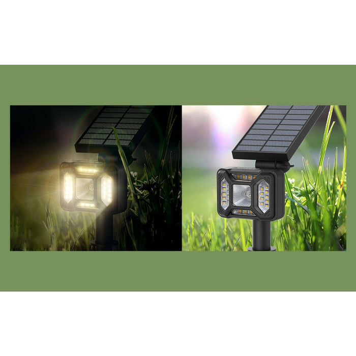 Външна LED соларна лампа със сензор за здрач Blitzwolf