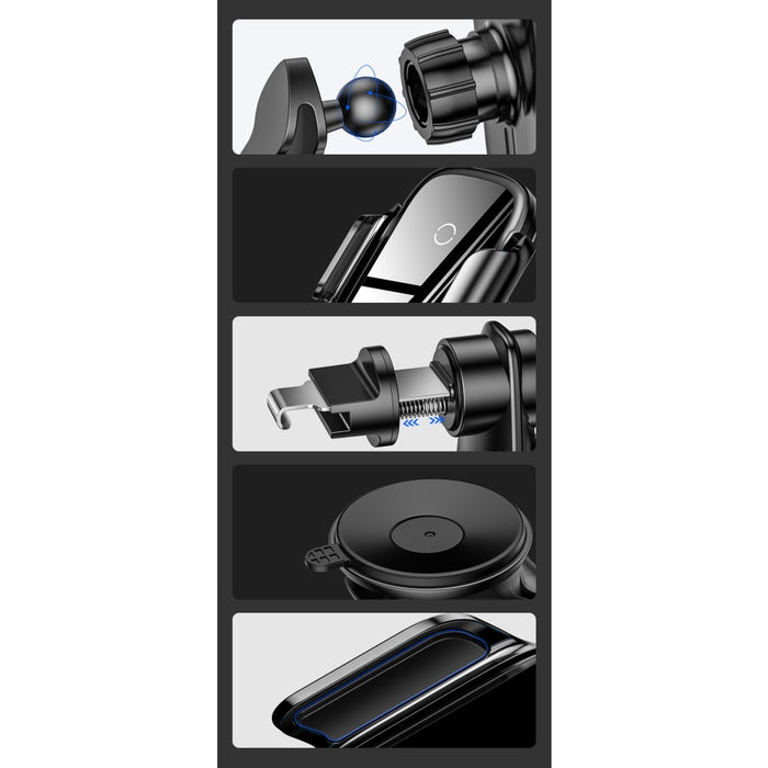 Електрически държач за телефон за кола Baseus с индуктивно