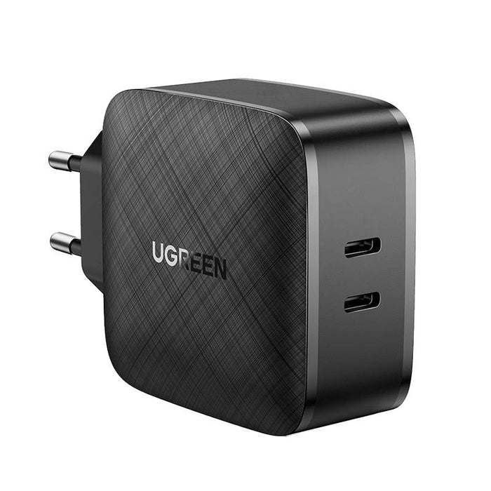 Зарядно UGREEN CD216 2xUSB-C 66W PD