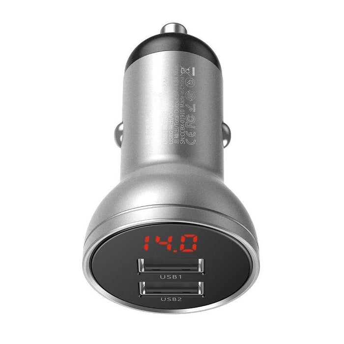 Зарядно за кола Baseus 2x USB 4.8A 24W