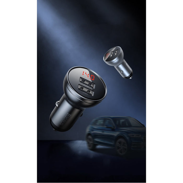 Зарядно за кола Baseus 2x USB 4.8A 24W