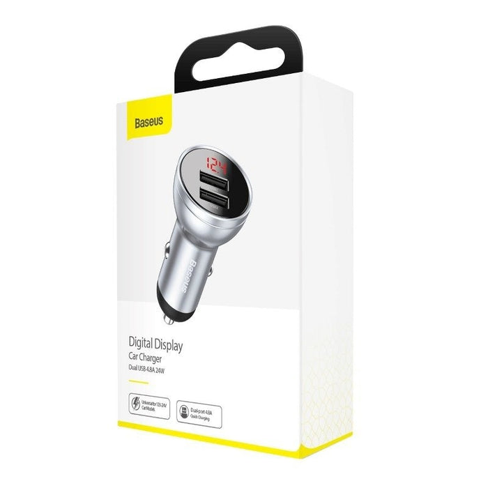Зарядно за кола Baseus 2x USB 4.8A 24W