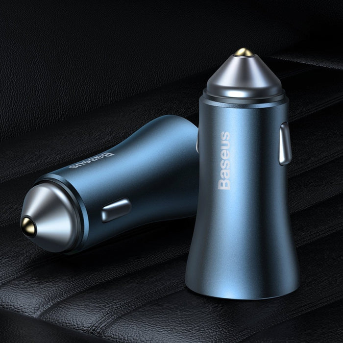 Зарядно за кола Baseus Golden Contactor Pro 2x USB QC SCP