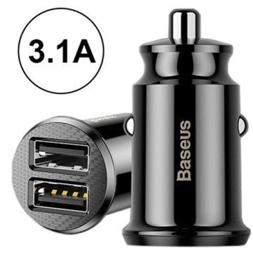 Зарядно за кола Baseus Grain 2x USB 5V 3.1A