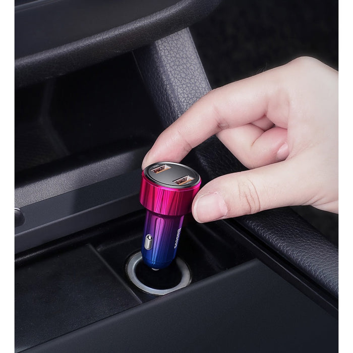 Зарядно за кола Baseus Magic USB + USB-C QC 4.0 PD 45W