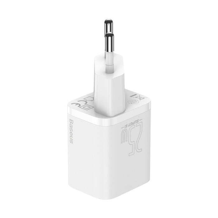 Зарядно+кабел Baseus Super Si Quick 1C 25W USB-C към USB-C