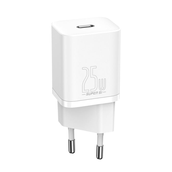 Зарядно+кабел Baseus Super Si Quick 1C 25W USB-C към USB-C