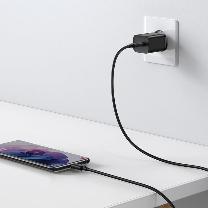 Зарядно+кабел Baseus Super Si Quick 1C 25W USB-C към USB-C