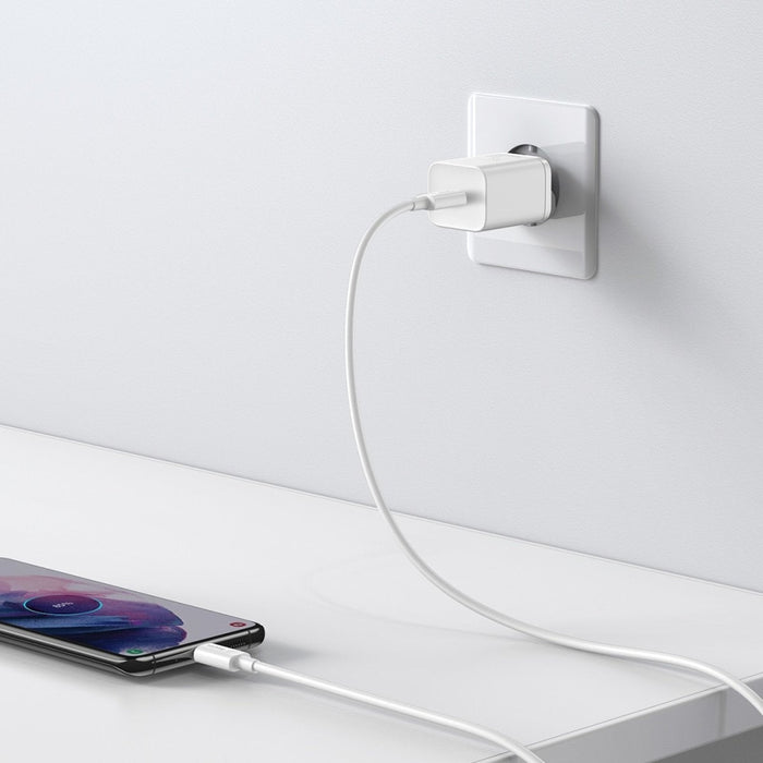 Зарядно+кабел Baseus Super Si Quick 1C 25W USB-C към USB-C