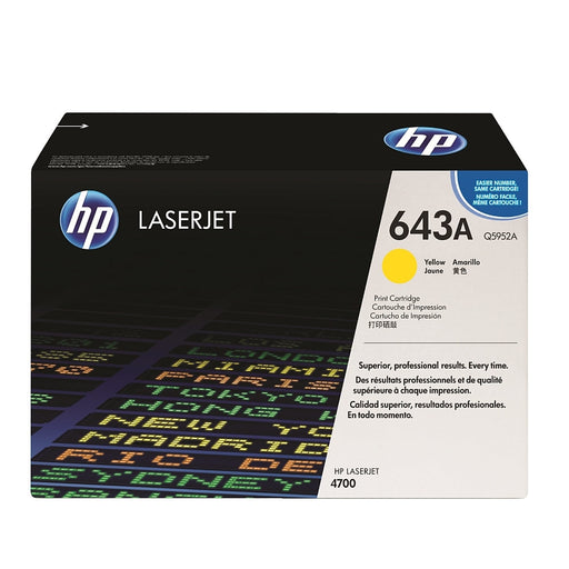 Консуматив HP 643A Yellow LaserJet Toner Cartridge