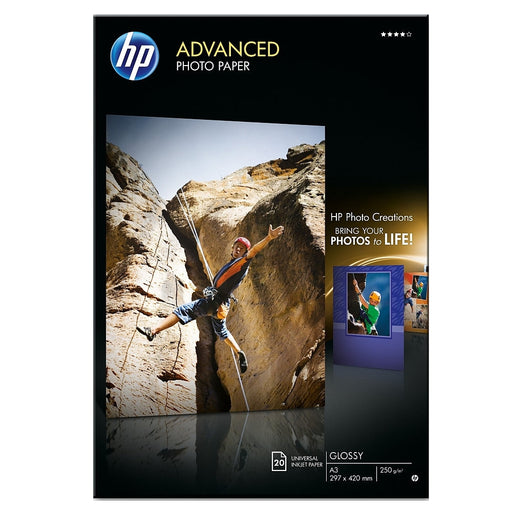 Хартия HP Advanced Glossy Photo Paper-20 sht/A3/297 x 420 mm