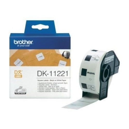 Консуматив Brother DK-11221 Square Paper Labels 23mmx23mm