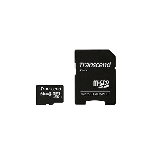 Памет Transcend 8GB microSDHC (with adapter Class 10)