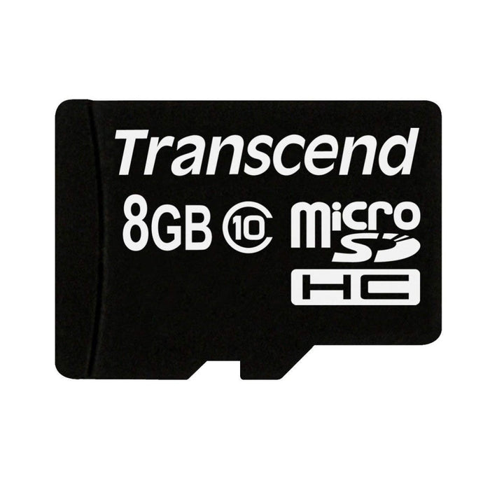 Памет Transcend 8GB microSDHC (with adapter Class 10)