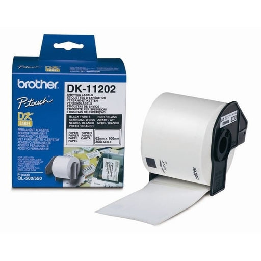 Консуматив Brother DK-11202 Shipping Labels 62mmx100mm 300