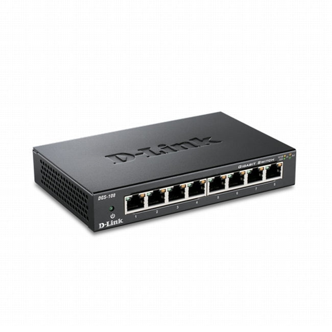 Комутатор D-Link 8-port 10/100/1000 Gigabit Metal Housing