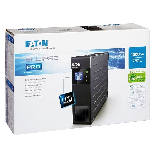Непрекъсваем ТЗИ Eaton Ellipse PRO 1200 IEC