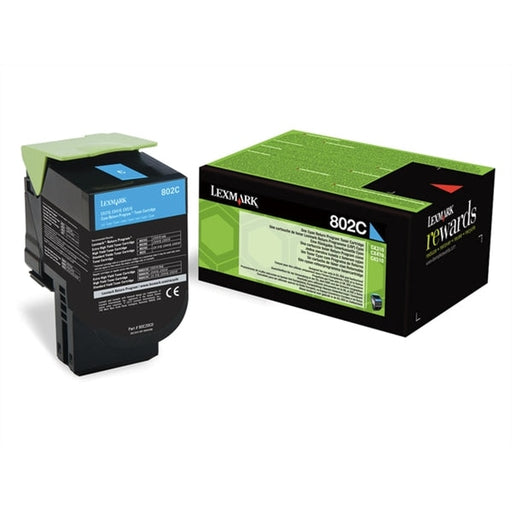 Консуматив Lexmark 80C20C0 CX310 410 510 Cyan Return