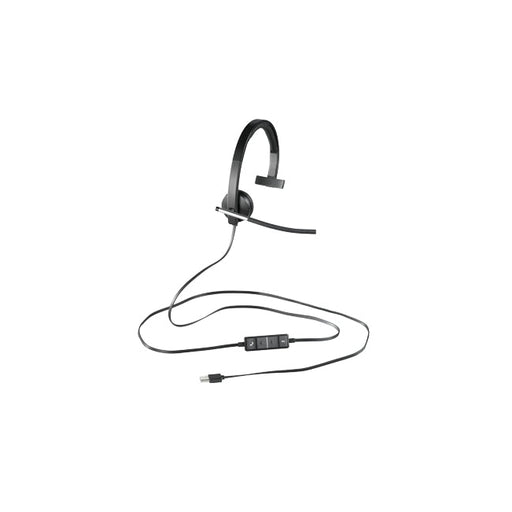 Слушалки Logitech USB Headset H650e Mono Flexible Mic