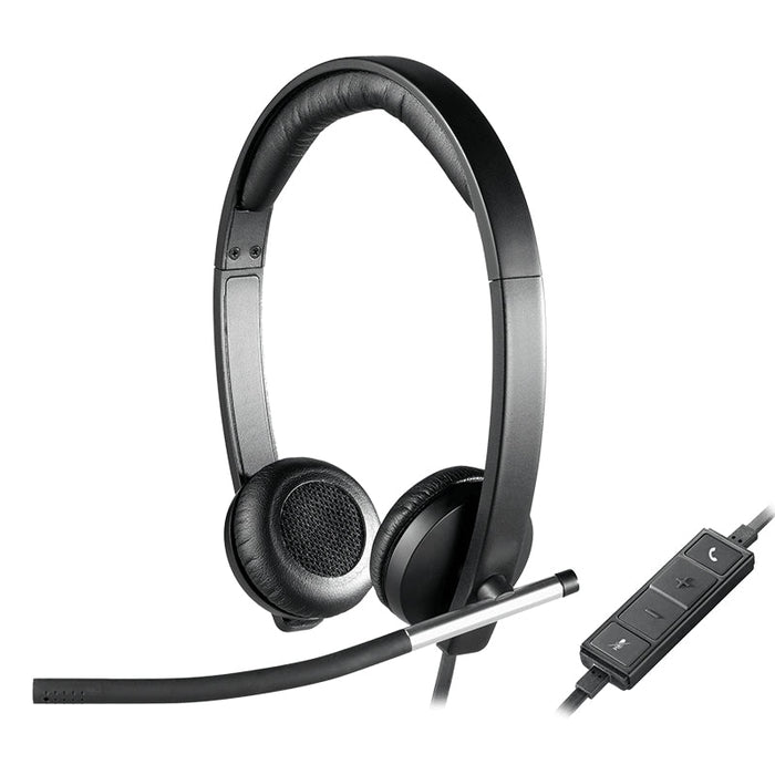 Слушалки Logitech USB Headset H650e Stereo Flexible Mic