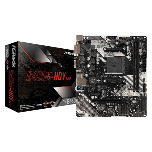 Дънна платка Asrock B450M-HDV R4.0