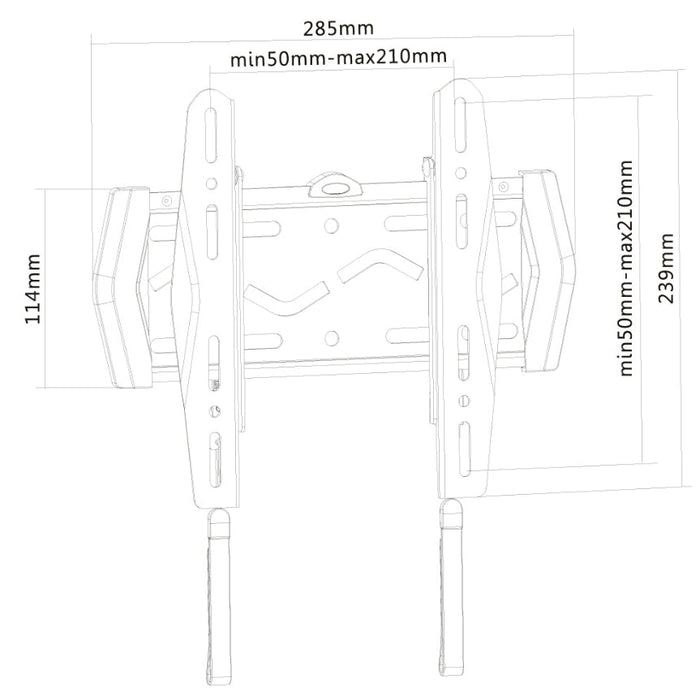 Стойка Neomounts by NewStar Flat Screen Wall Mount (fixed