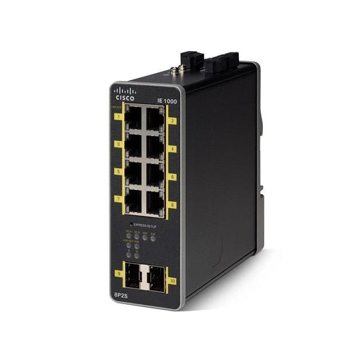 Комутатор Cisco IE1000 with 8 FE Copper PoE+ ports and 2 GE