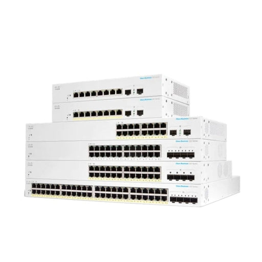 Комутатор Cisco CBS220 Smart 48-port GE PoE 4x10G SFP+