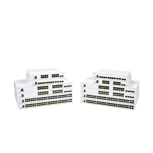 Комутатор Cisco CBS350 Managed 10-port SFP+ 2x10GE Shared