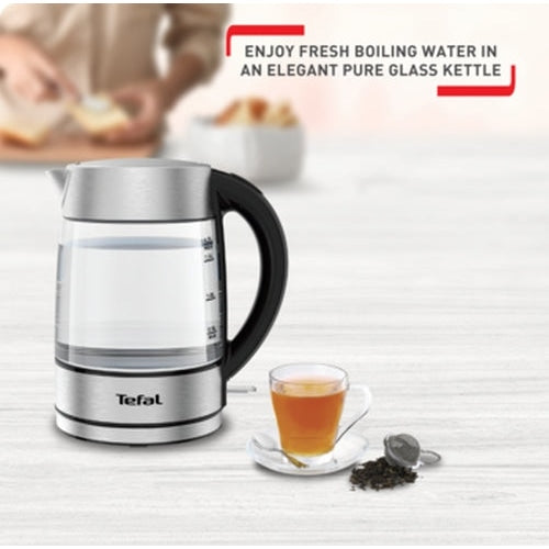 Електрическа кана Tefal KI772D38 Kettle GLASS 1.7L INOX EE