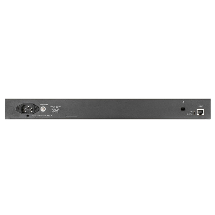 Комутатор D-Link 24 ports GE + 2 10GE ports + 2 SFP+ Smart
