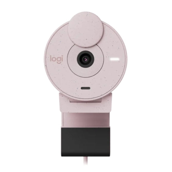 Уебкамера Logitech Brio 300 Full HD webcam - ROSE - USB -