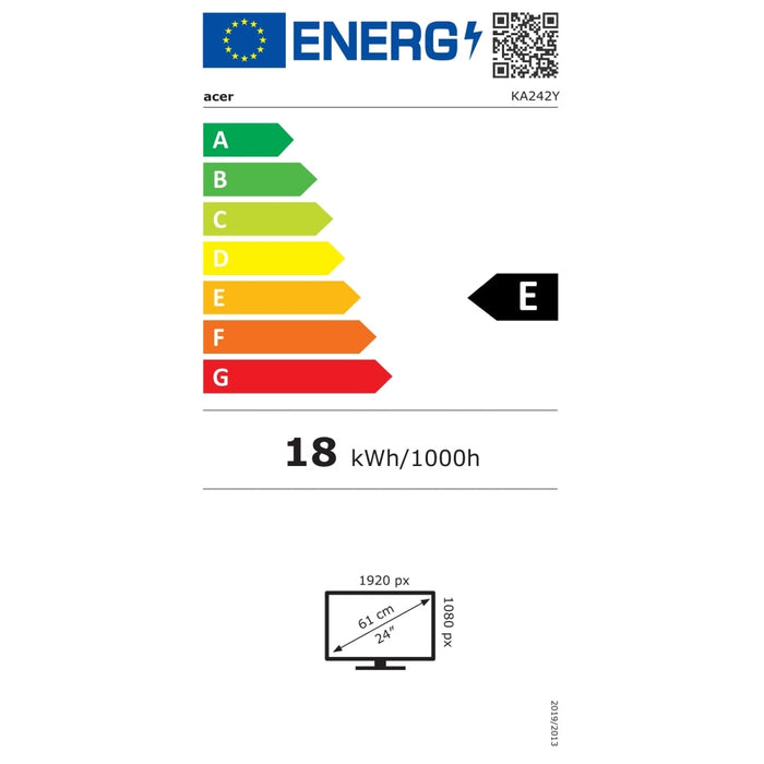 Монитор Acer KA242YAbmiix 23.8 VA LED 1ms(VRB) ZeroFrame