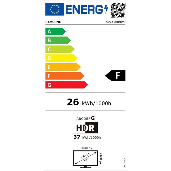 Монитор Samsung 27A700 27 IPS LED 60 Hz 5 ms GTG 3840x2160