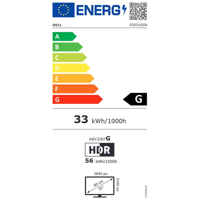 Монитор Dell S3221QSA 32 Curved 4K AG VA 4ms 3000:1 300