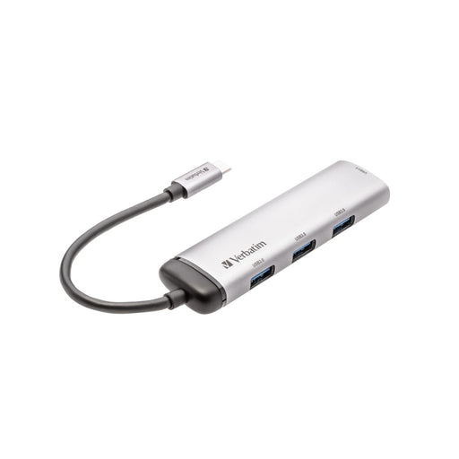 USB хъб Verbatim USB-C Multiport Hub 4-Port USB 3.2 Gen 1