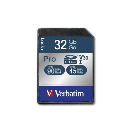 Памет Verbatim 32GB SDHC Pro Class 10 UHS-I