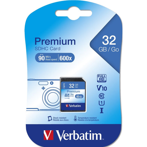 Памет Verbatim 32GB Secure Digital Card SDHC Class 10