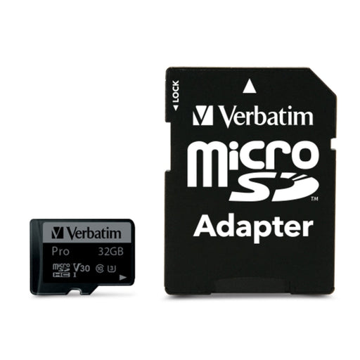 Памет Verbatim micro SDHC 32GB Pro Class 10 UHS-I