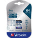 Памет Verbatim 64GB SDHC Pro Class 10 UHS-I