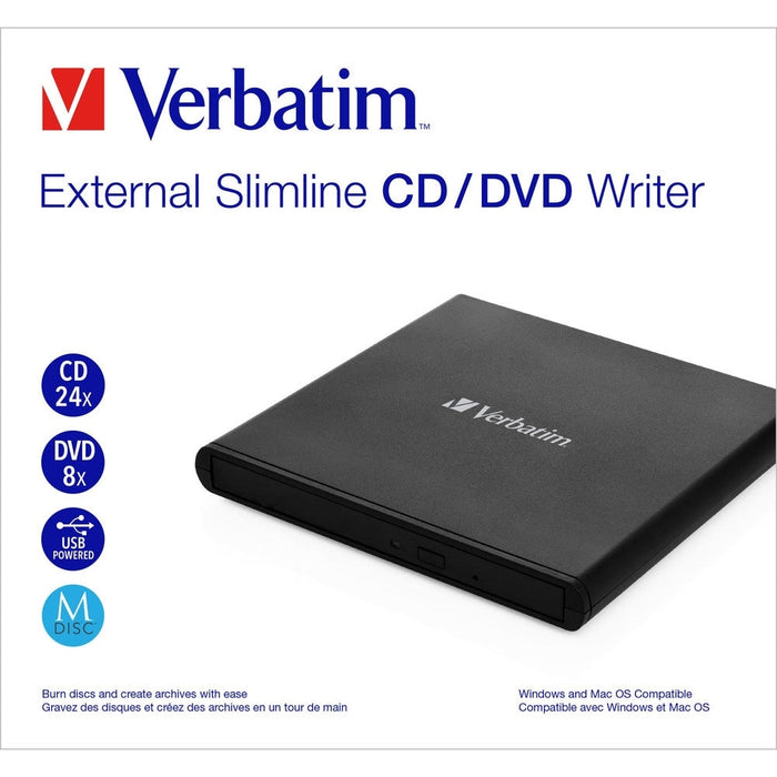 Оптично устройство Verbatim Mobile DVD ReWriter USB 2.0